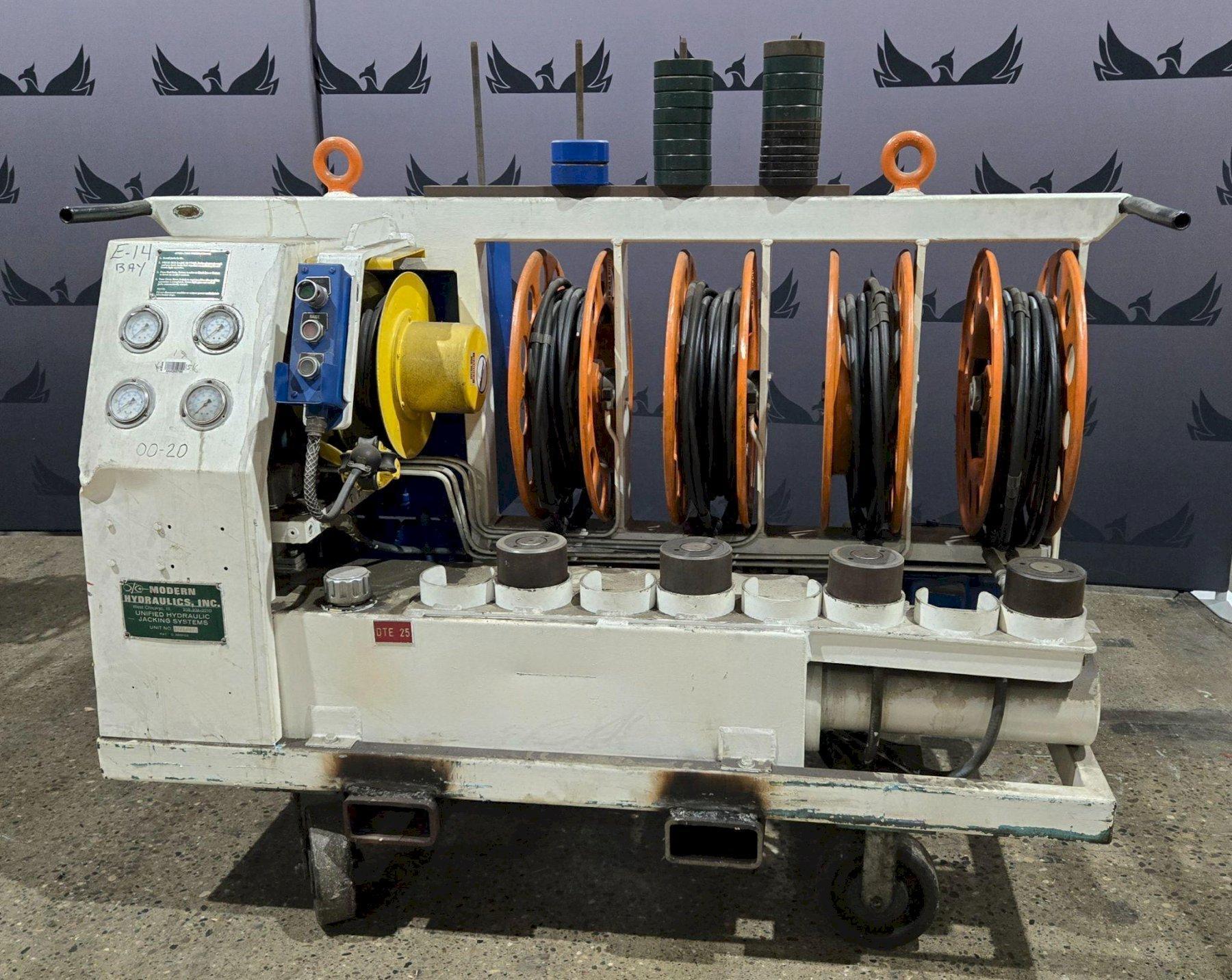 MODERN HYDRAULIC CORP 6007009 UNIFIED HYDRAULIC JACKING SYSTEM USED