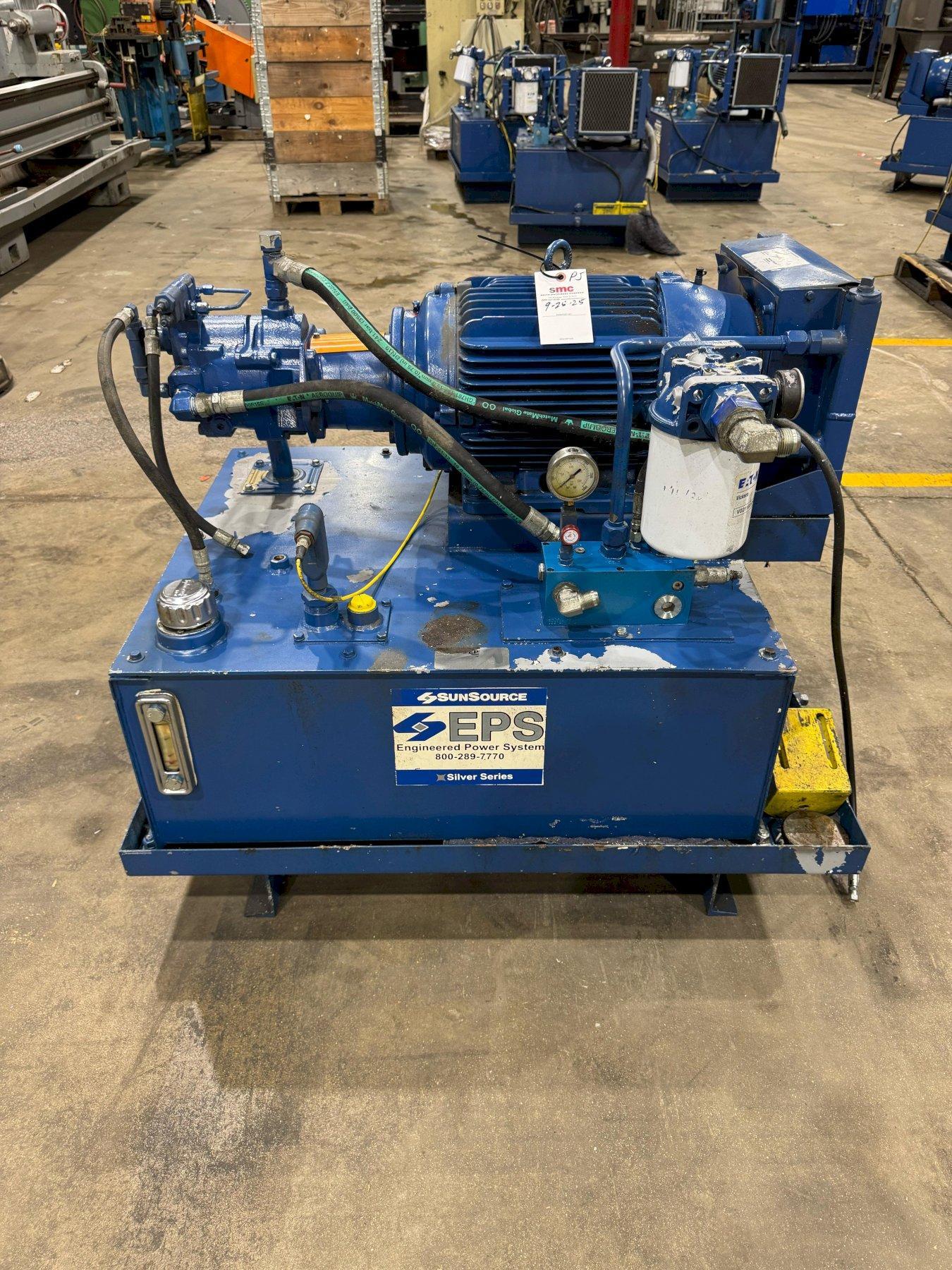 1 - PREOWNED SUNSORCE SILVER SERIES EPS HYDRAULIC PUMP SYSTEM, MODEL #: SILVER SERIES