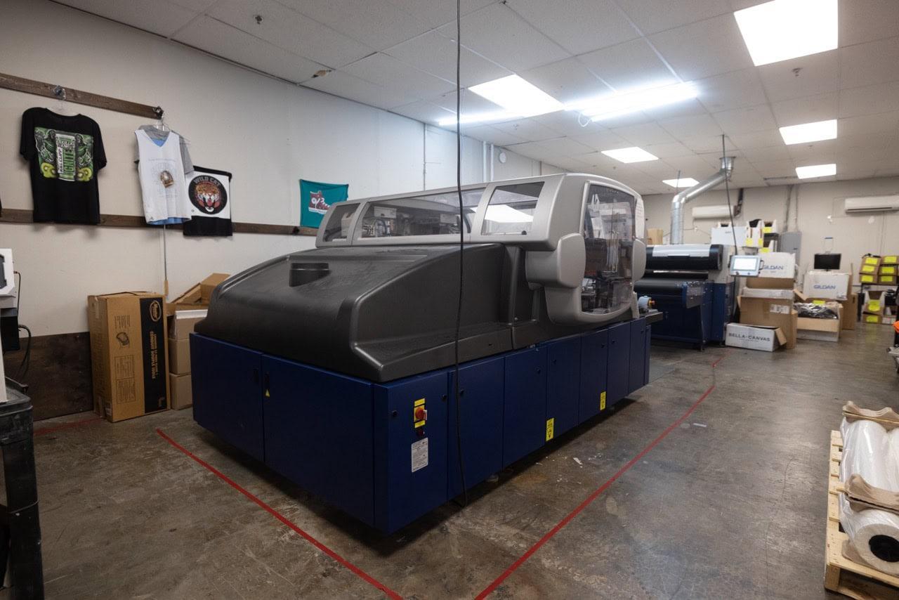 Kornit Avalanche HD6 DTG Printer + Conveyor Dryer – 2021 – Direct-to-Garment Printing System