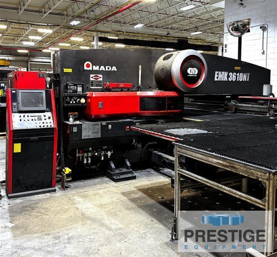 AMADA EMK 3610NT 33 Ton Electric Servo CNC Turret Punch