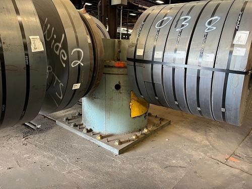 72” X 60,000# MICO FOUR ARM COIL STORAGE TURNSTILE