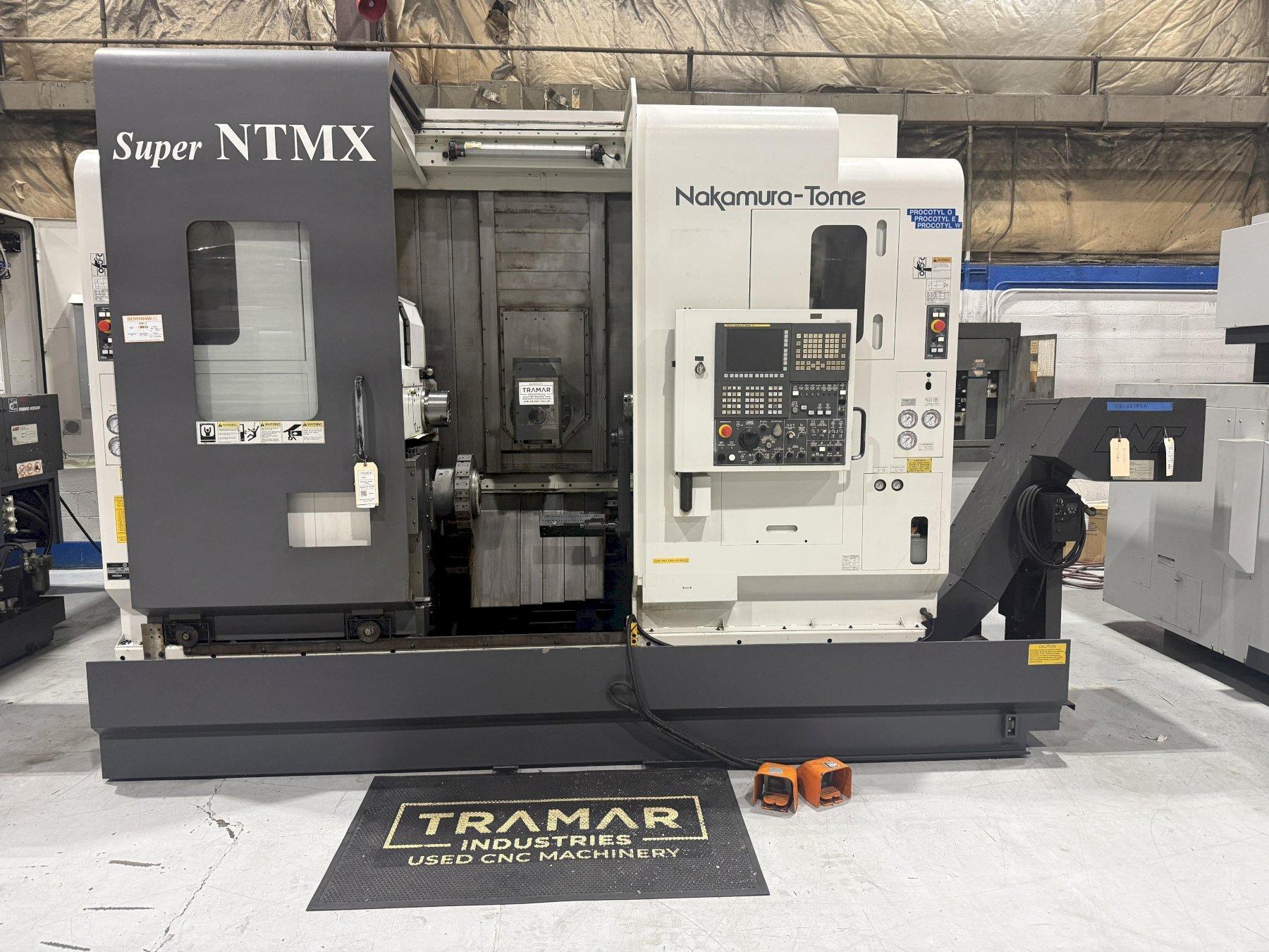 2011 Nakamura Tome Super NTMX Multi-Tasking CNC Lathe For Sale