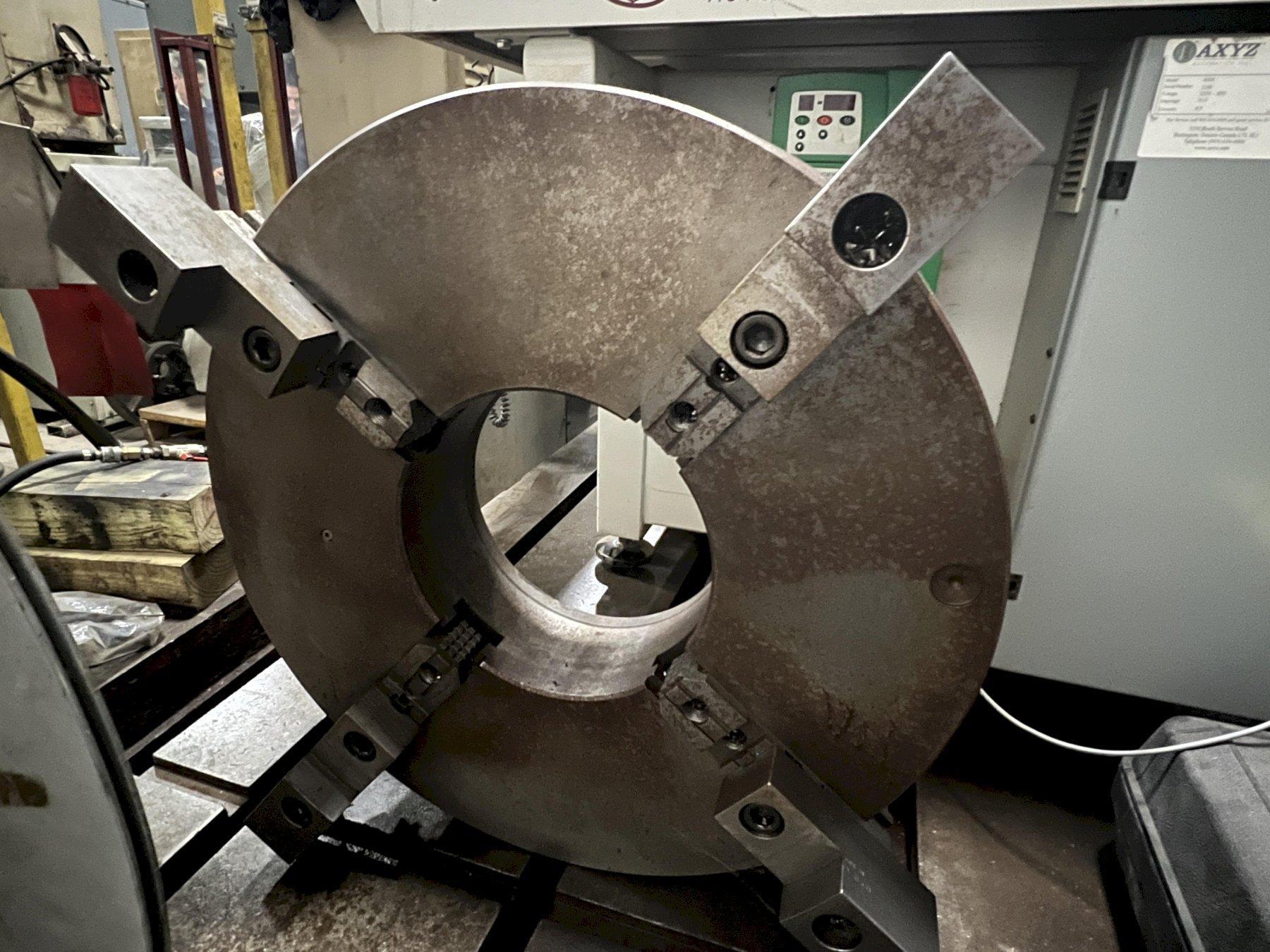 25" 4-JAW CHUCK, 10" HOLE