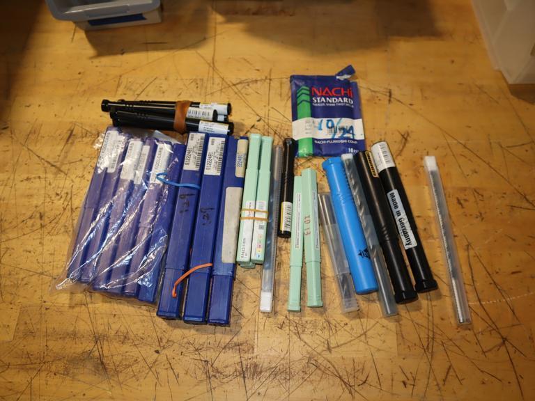 Guhring, Nachi, Walter - Assorted Carbide & HSS Drills- Auction Item