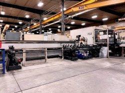 2,500 WATT MAZAK FABRI GEAR 150 TUBE LASER - 3D CUTTING CAPABILITY-RECENTLY REPLACED RESONATOR