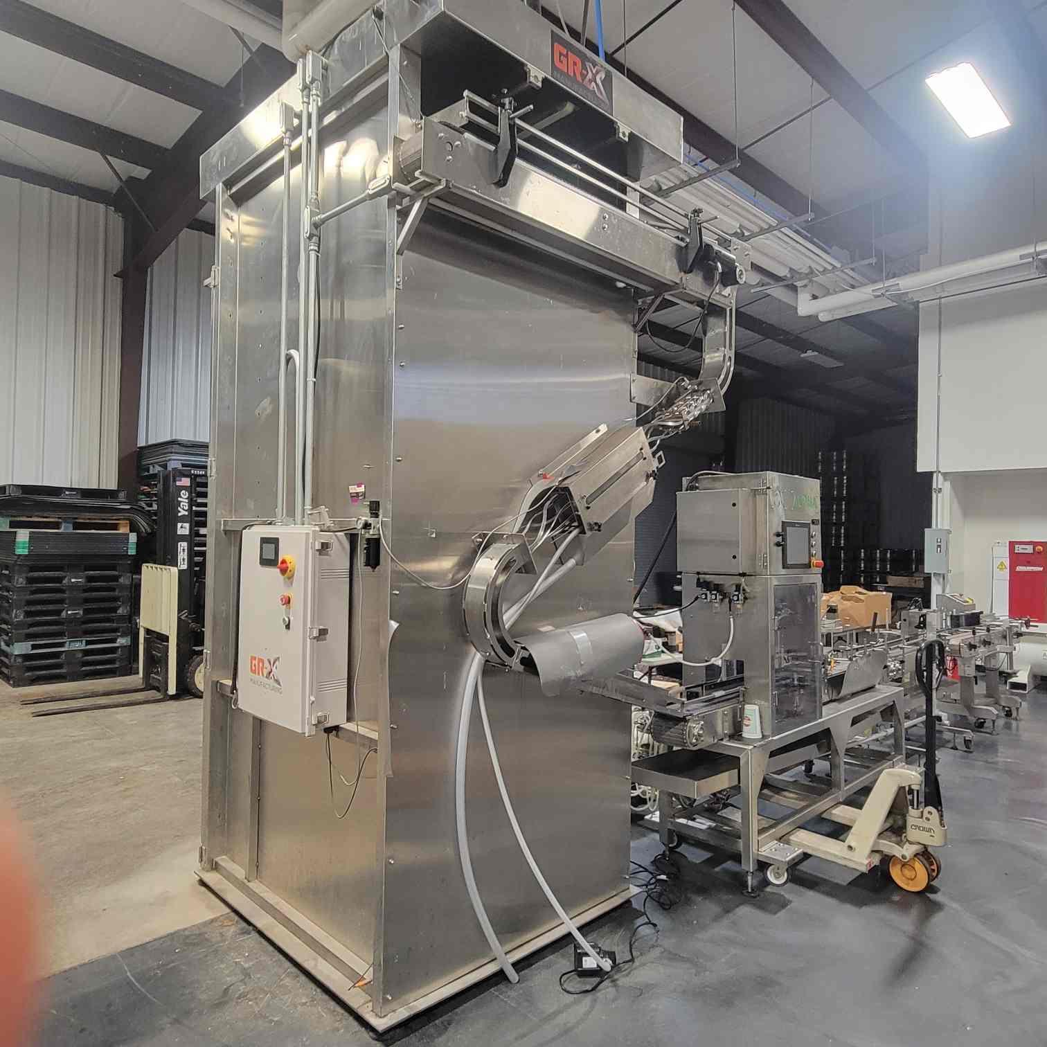 Alpha BC36 (36 CPM) Automated Canning Line w Depalletizer, GR‑X Rinser, Pack Leader PL‑501 Labeler – 2018