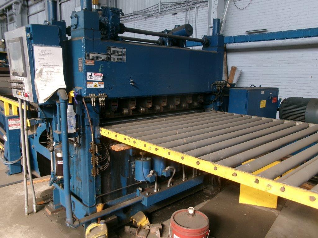 60" x .125" x 40,000# Rowe / Herr Voss Cut-To-Length Line with 6 HI Leveler