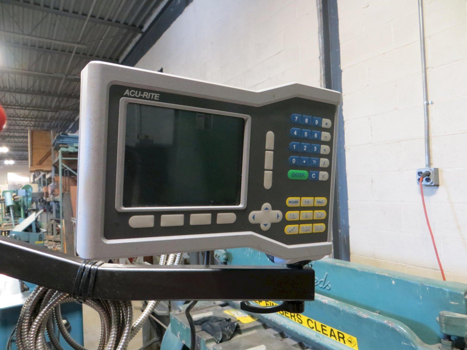 9" x 42" Supermax Vertical Milling Machine w/ Acu-Rite Digital Readout