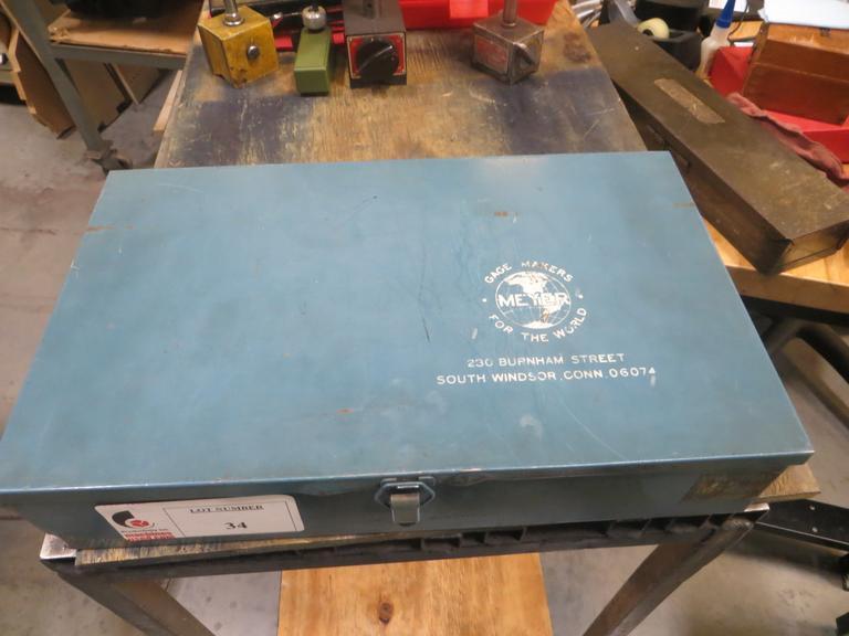Meyer M-2 Minus Pin Gauge Set.251-500- Auction Item