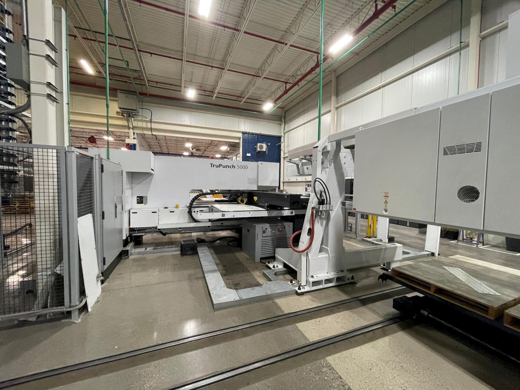 TRUMPF TRUPUNCH 5000 LARGE FORMAT PUNCHING MACHINE (S12) COMPLETE SYSTEM