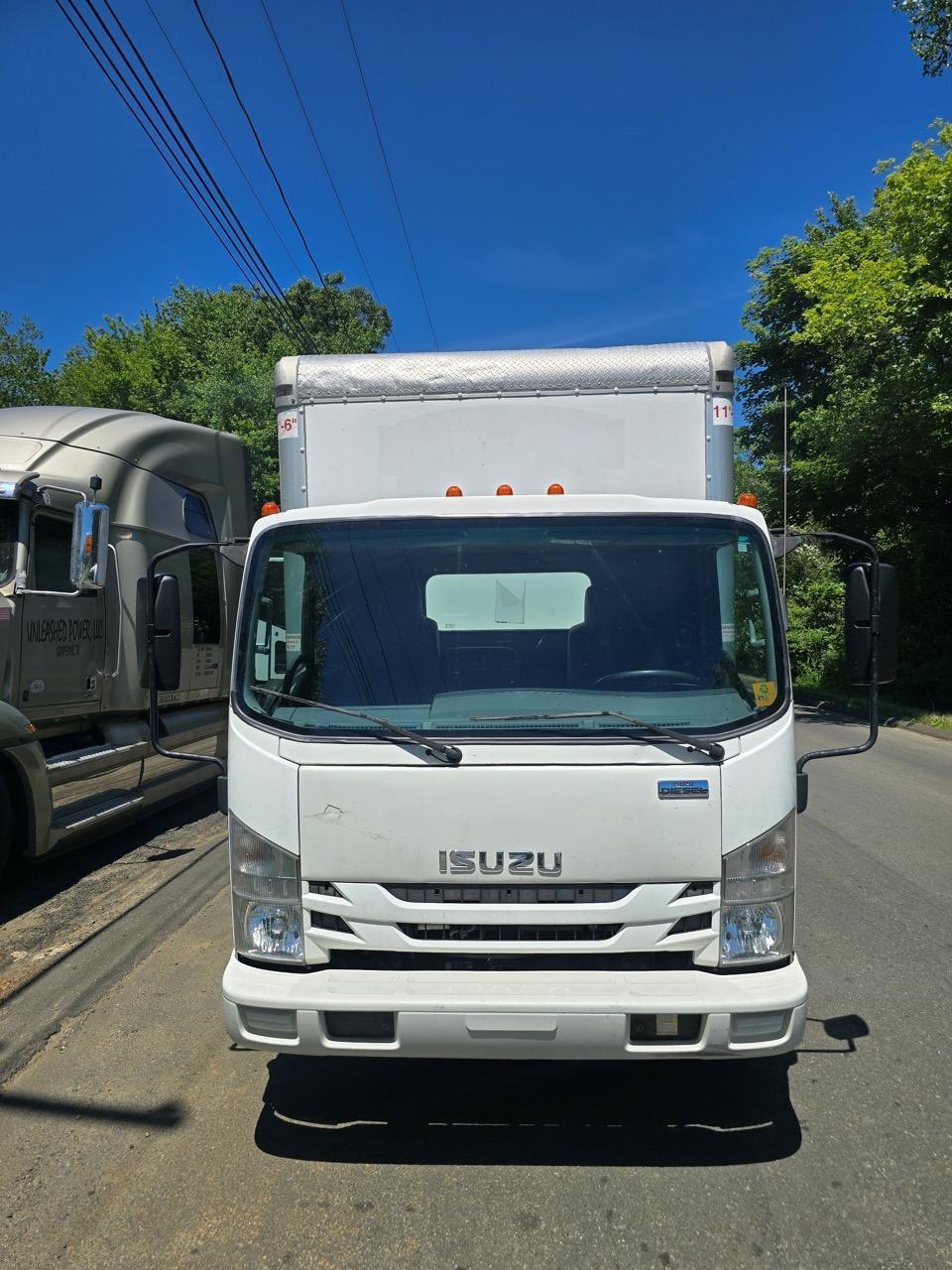 Isuzu NPR-HD 16’ Box Truck, 2018 – 14,500 LB GVWR, Automatic, Gas V8, Non-CDL