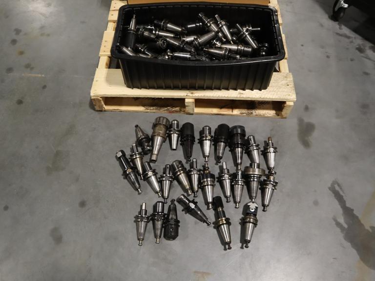 Large Assortment Of BT-30 Tool Holders- Auction Item
