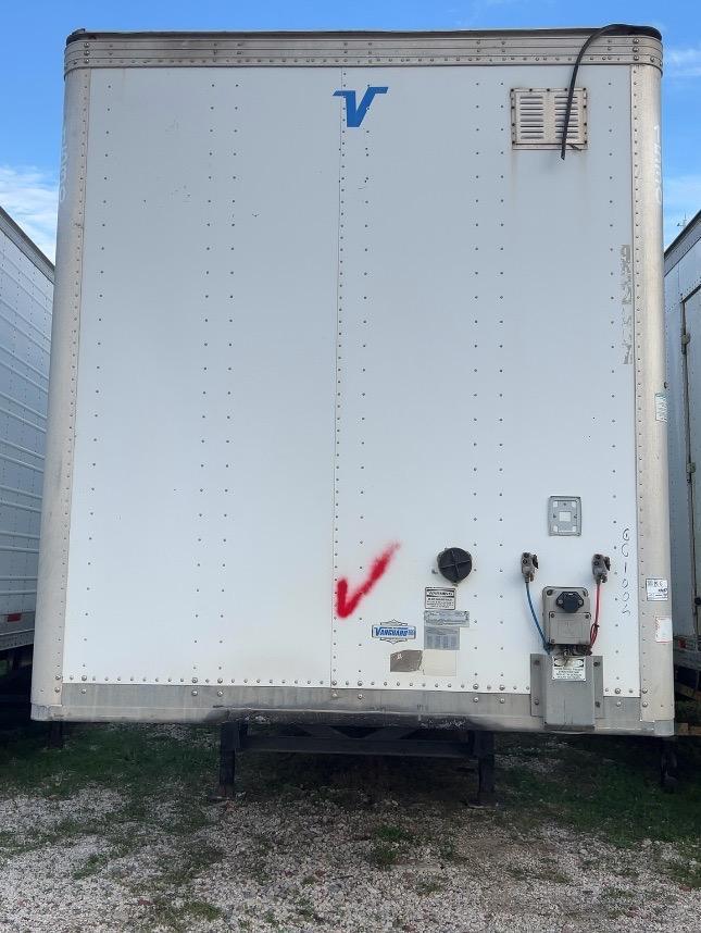 Vanguard 53′ Dry Van Trailer, 2019 – Swing Doors, Wood Floors, Air Ride