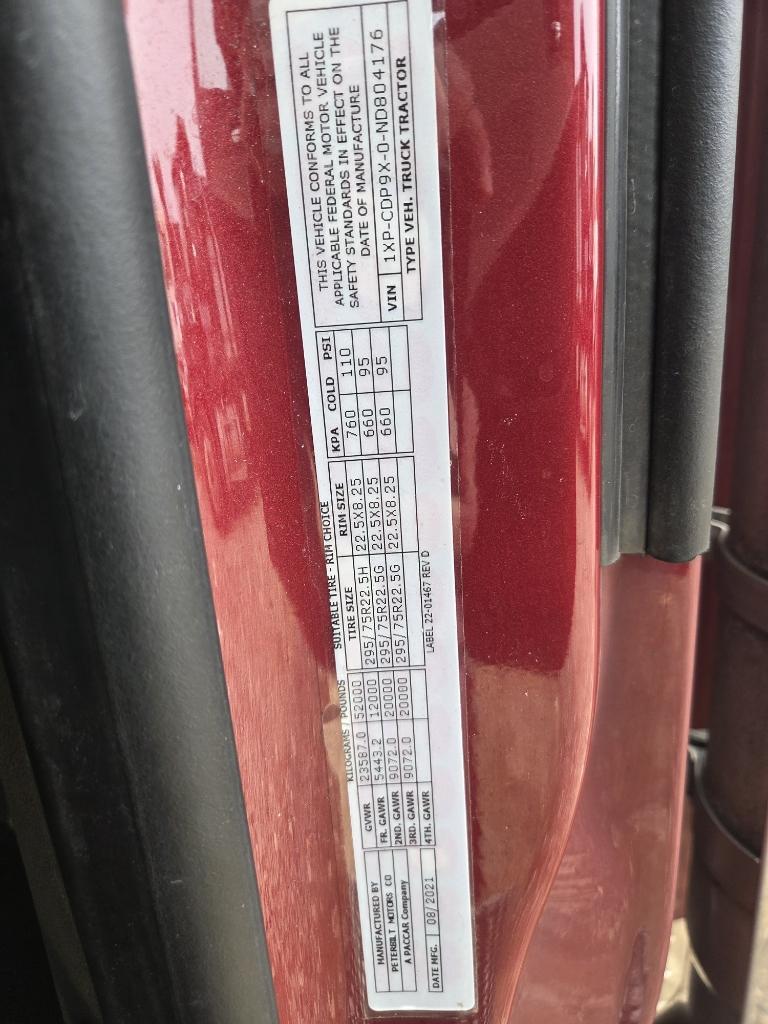 2022 Peterbilt 567 804176