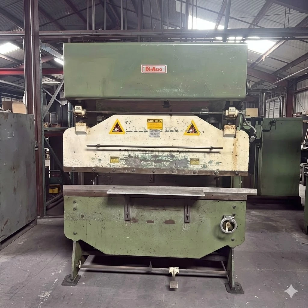 Di-Acro 14-72 Press Brake 14 Gage 72 Inch Capacity 6 Foot Bed Manual Backgage $5,900 FOB Lakewood, CA