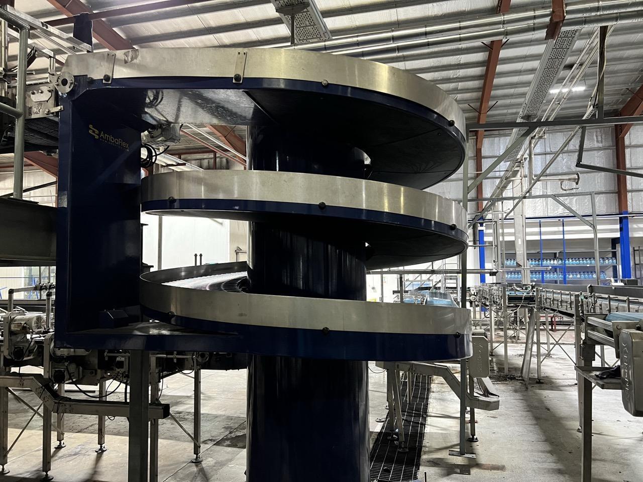 Amba Flex SV Elevating Spiral Conveyor, 2005