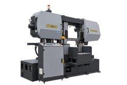 NEW 21.5" x 21.5" HYDMECH MODEL DC-550P SEMI AUTOMATIC DUAL POST BAND SAW