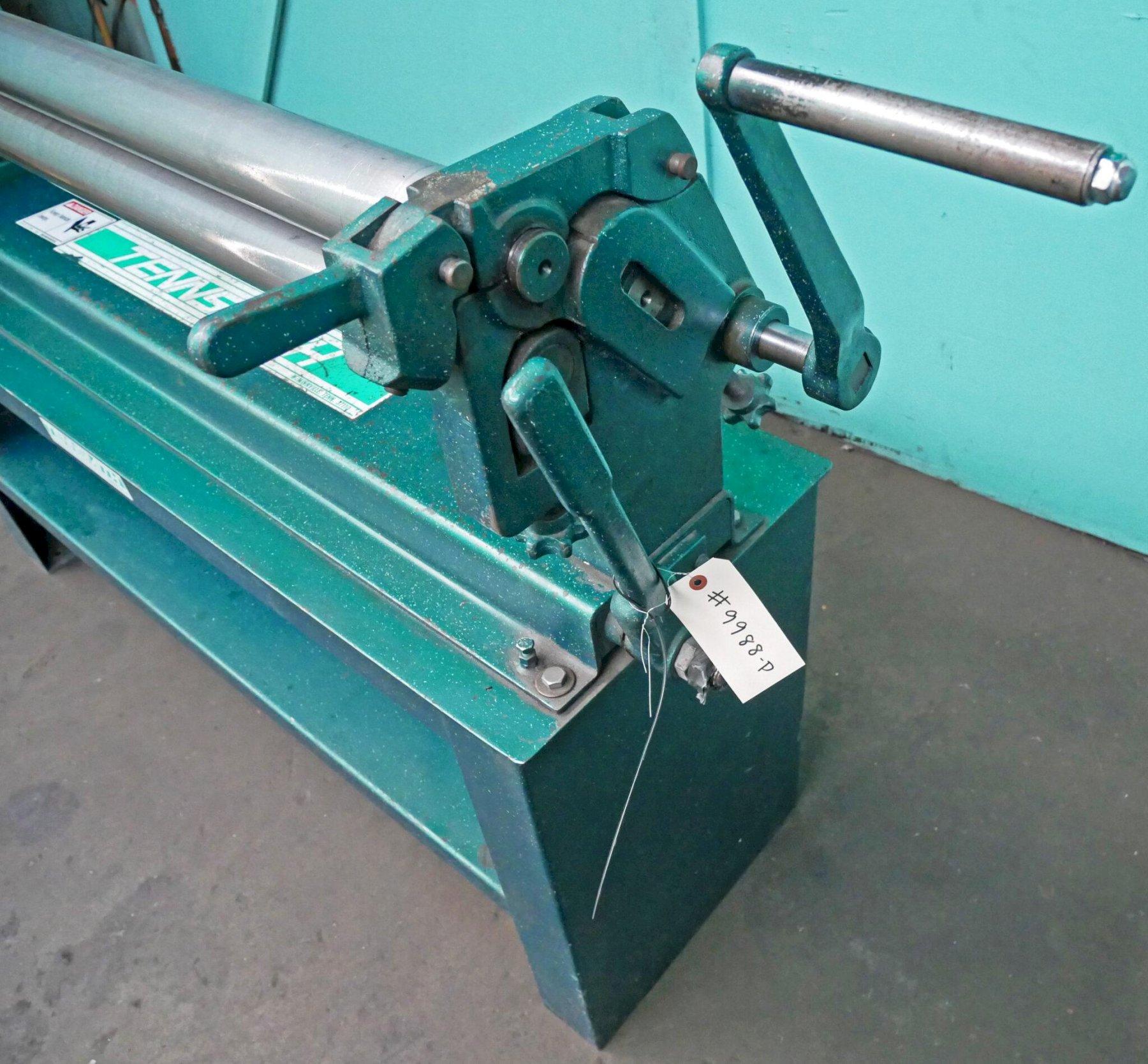 Tennsmith 49" x 16 Gauge Heavy Duty Initial Pinch Slip Roll with Stand, SR-48