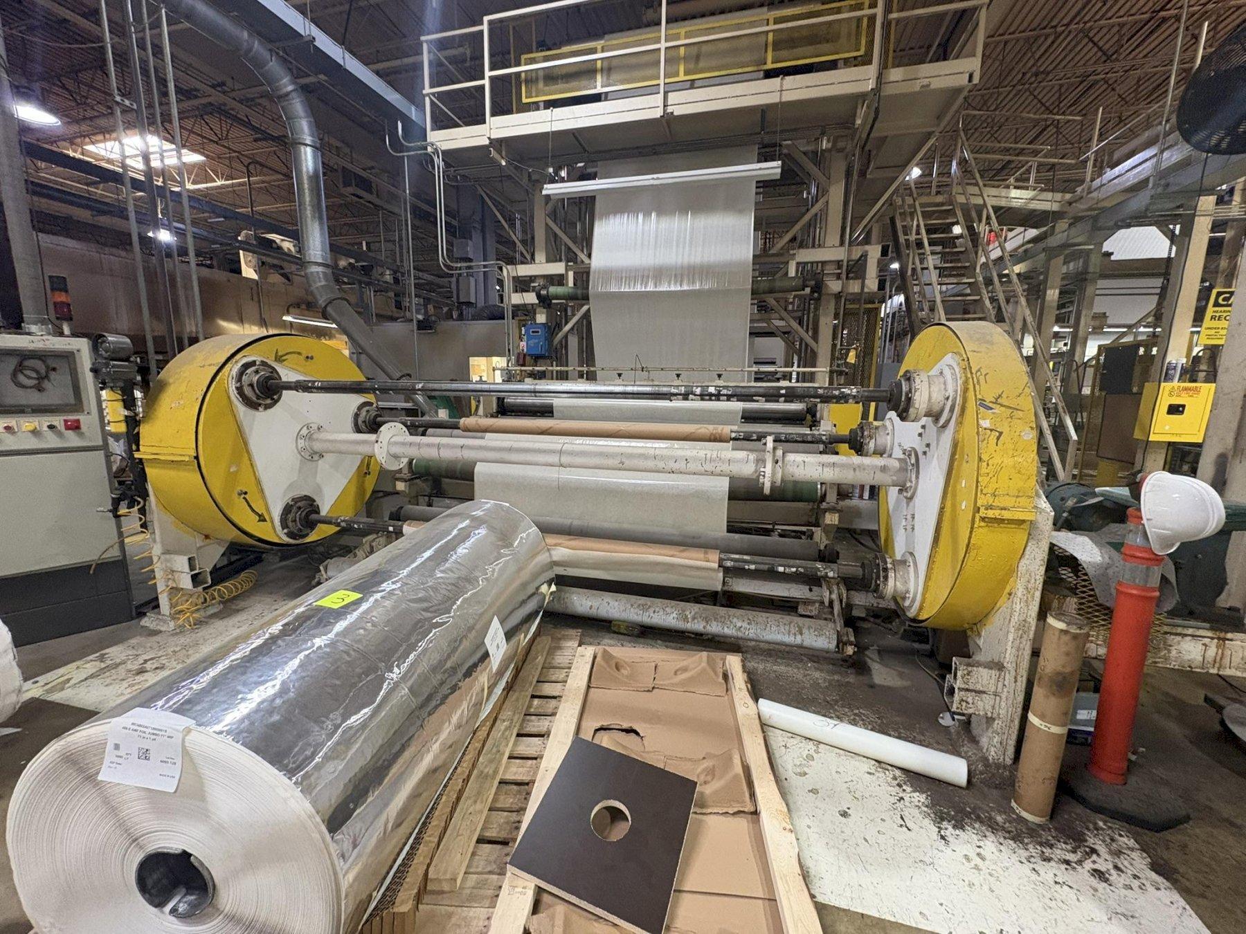 Custom Coating Line for coating paper and heavier films up to 116