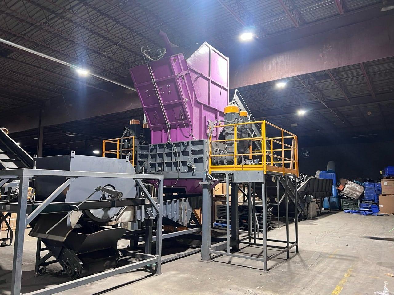 Guangzhou E-Machinery FS130140 Shredder, 2020 – Quad Shaft Design for Scrap & Recycling