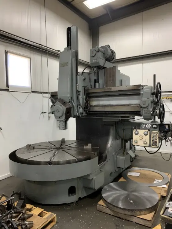 WEBSTER & BENNETT MODEL 72 VERTICAL BORING MILL