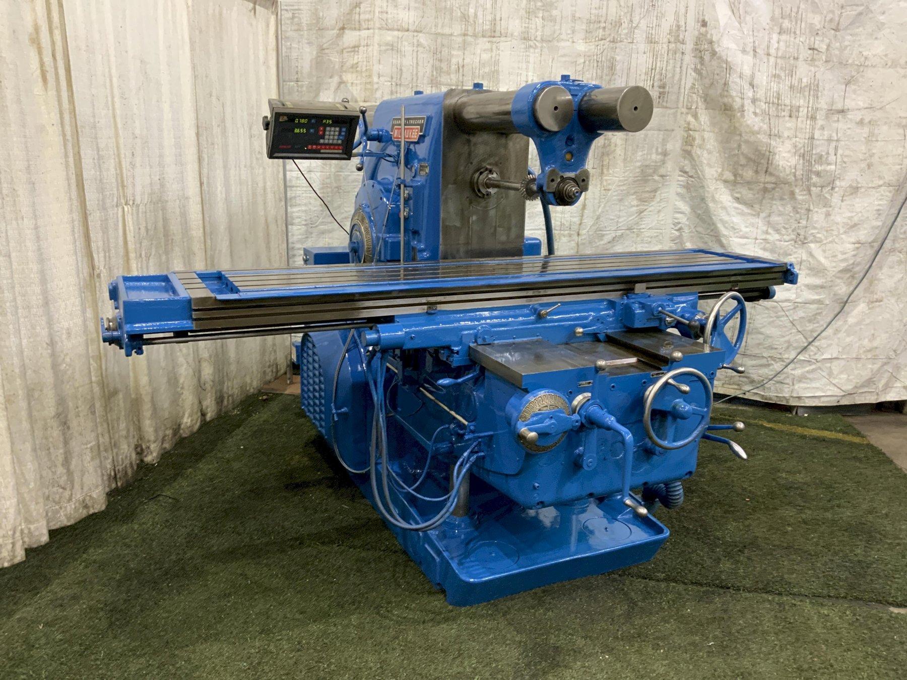 KEARNEY & TRECKER MODEL 530 TF HORIZONTAL MILL: STOCK #81193