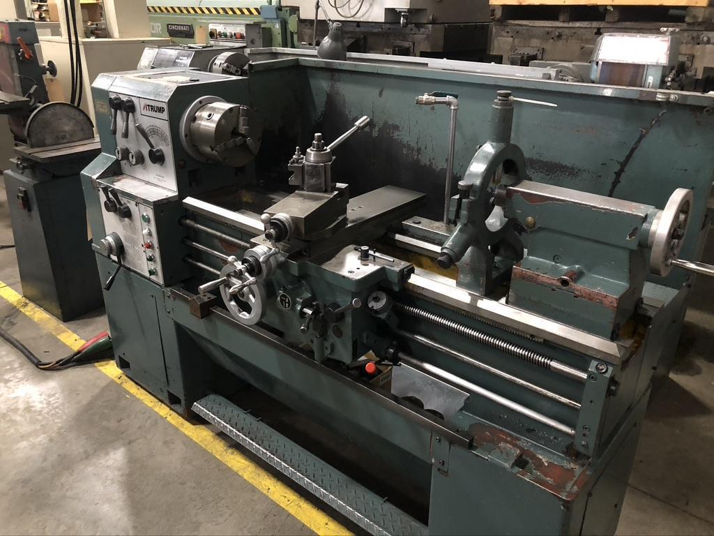 17" X 40" ATRUMP ENGINE LATHE WITH INCH/METRIC THREADING