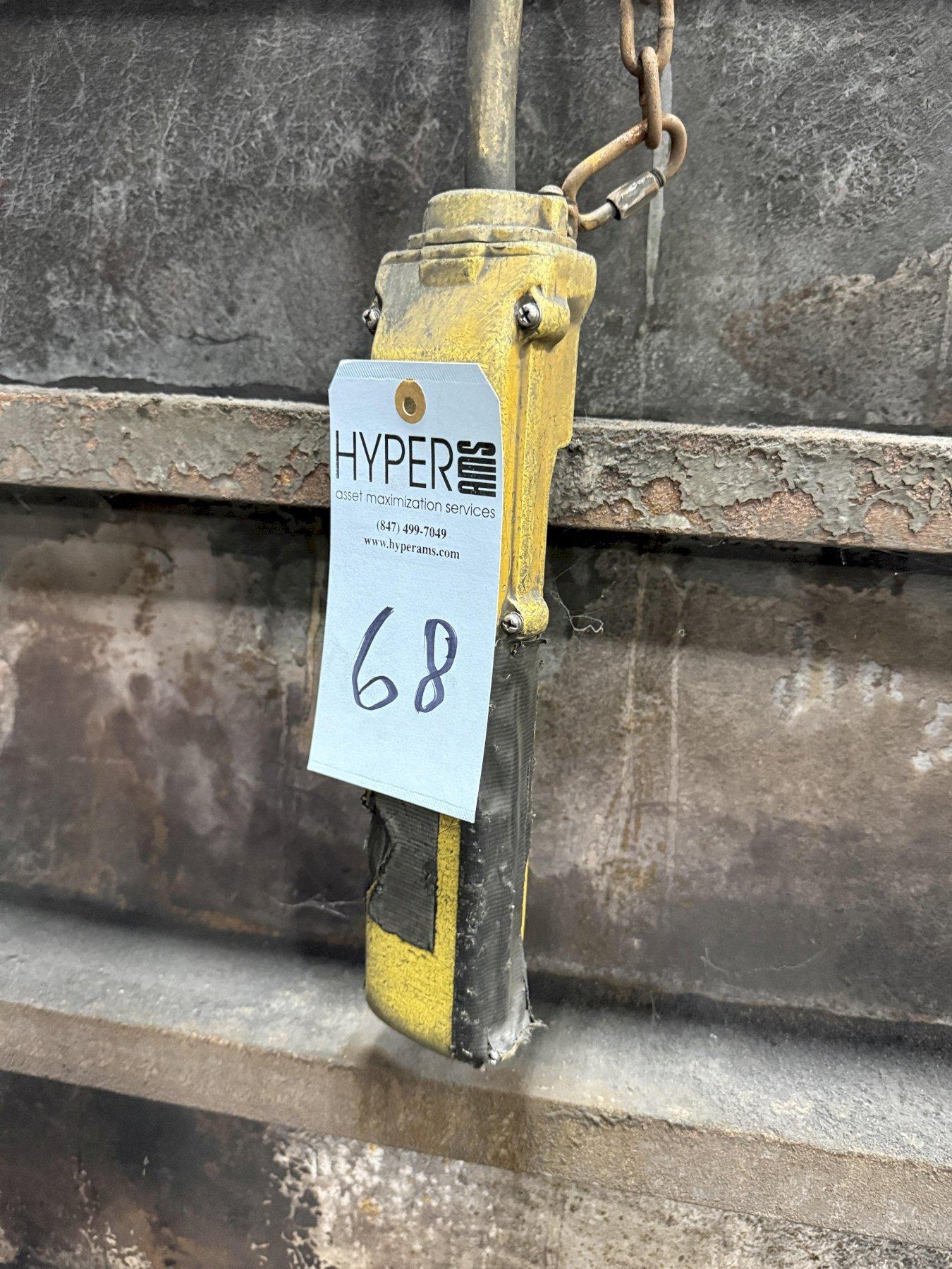 P and H 3 ton electric hoist with Louden approx. 20' bridge