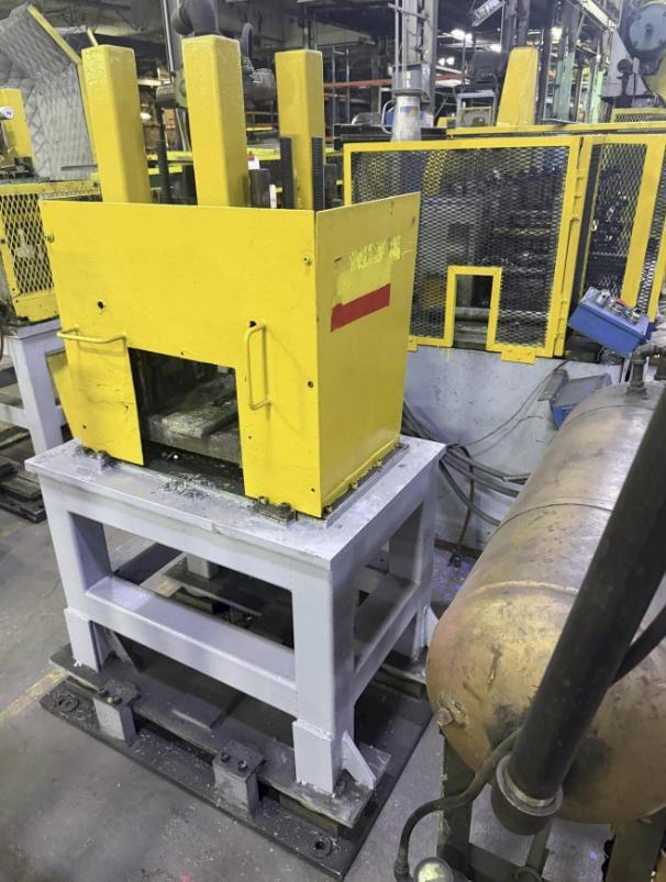 7 TON AIRAM ARDCOR PNEUMATIC 4-POST CUTOFF PRESS. STOCK # 0537226