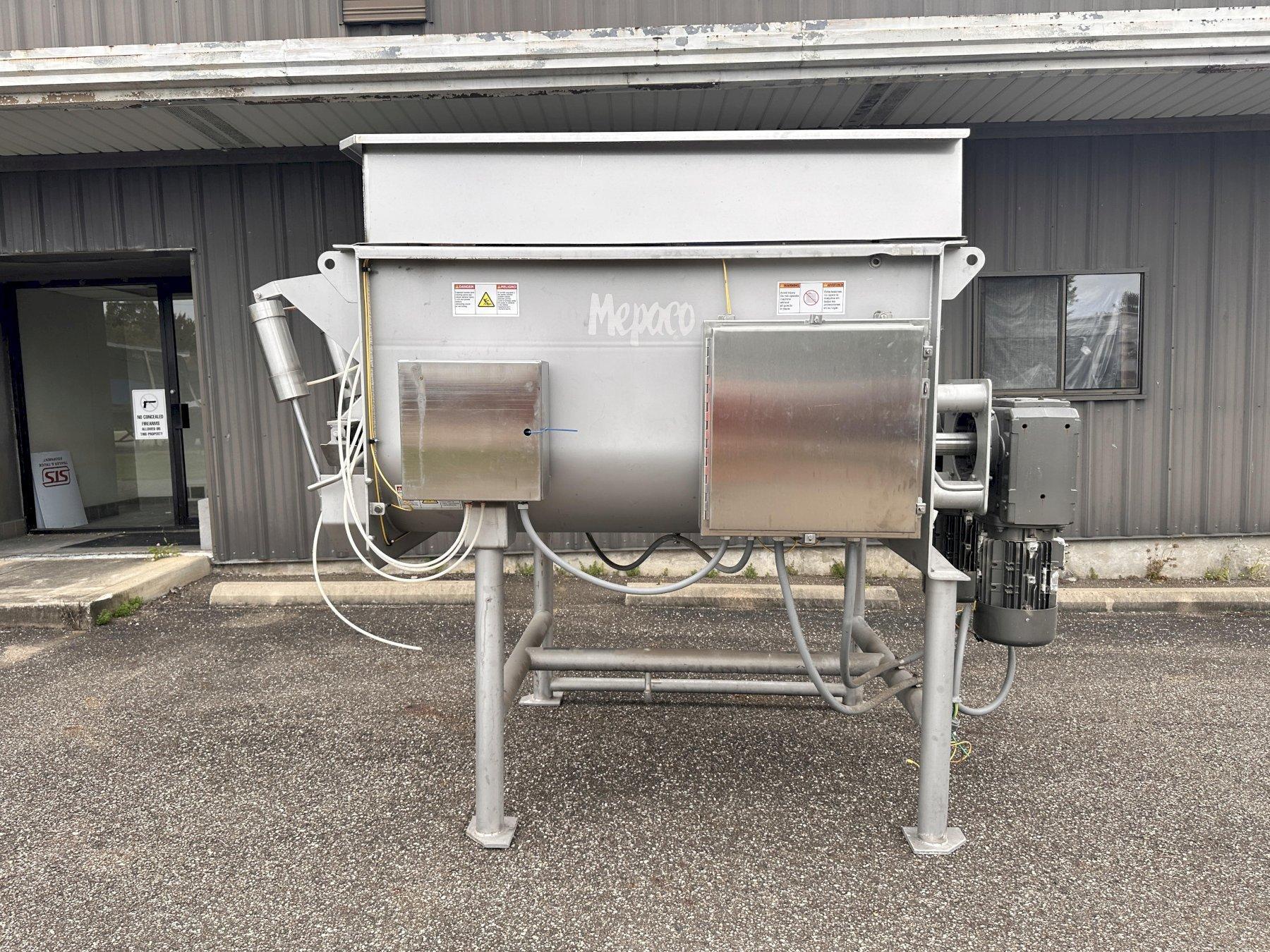 Mepaco Model: 170  - 2000lb Capacity Mixer-Blender w/Dual Ribbons