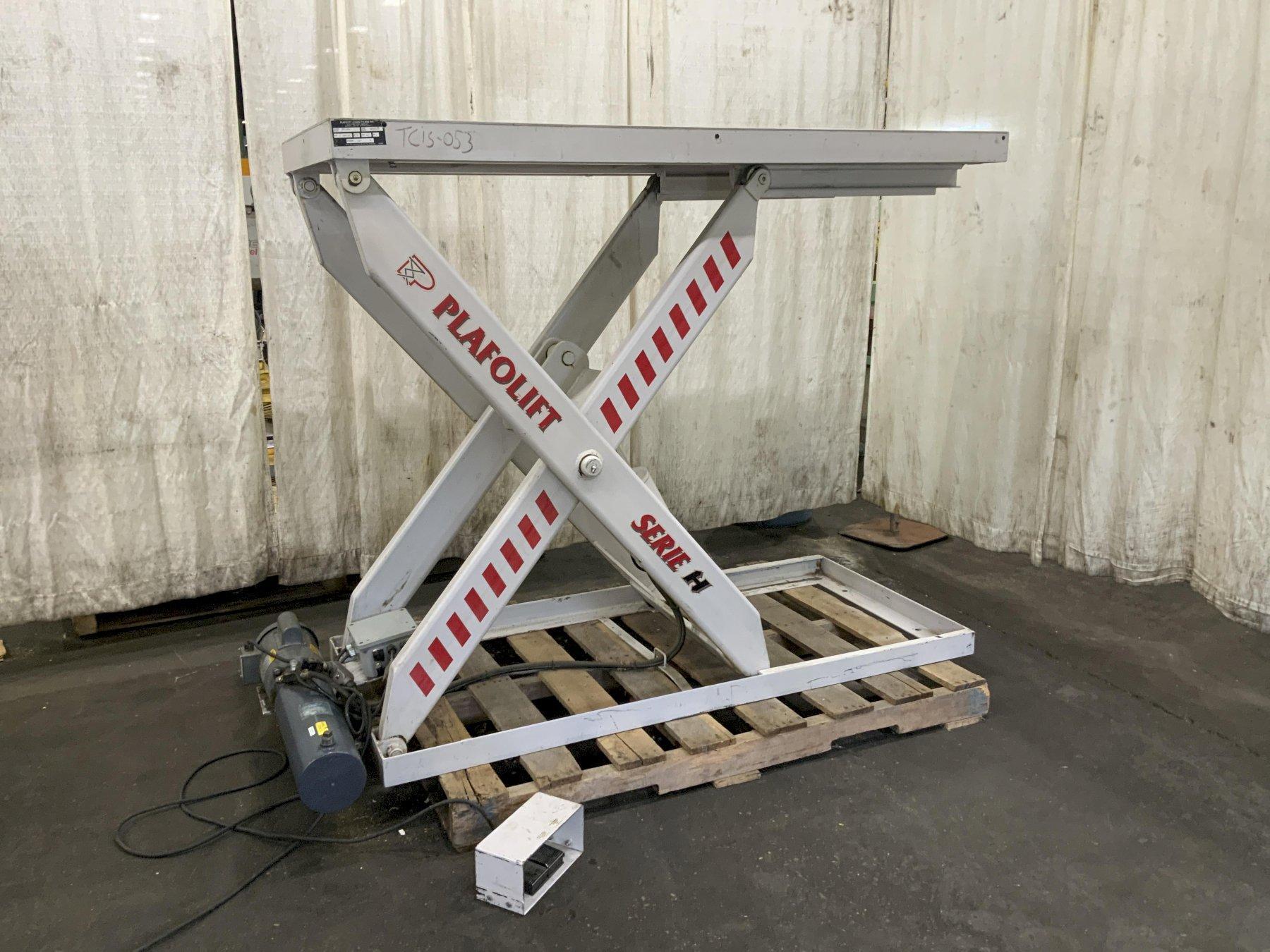 4,000 LBS PLAFOLIFT HYDRAULIC LIFT TABLE: STOCK #81321