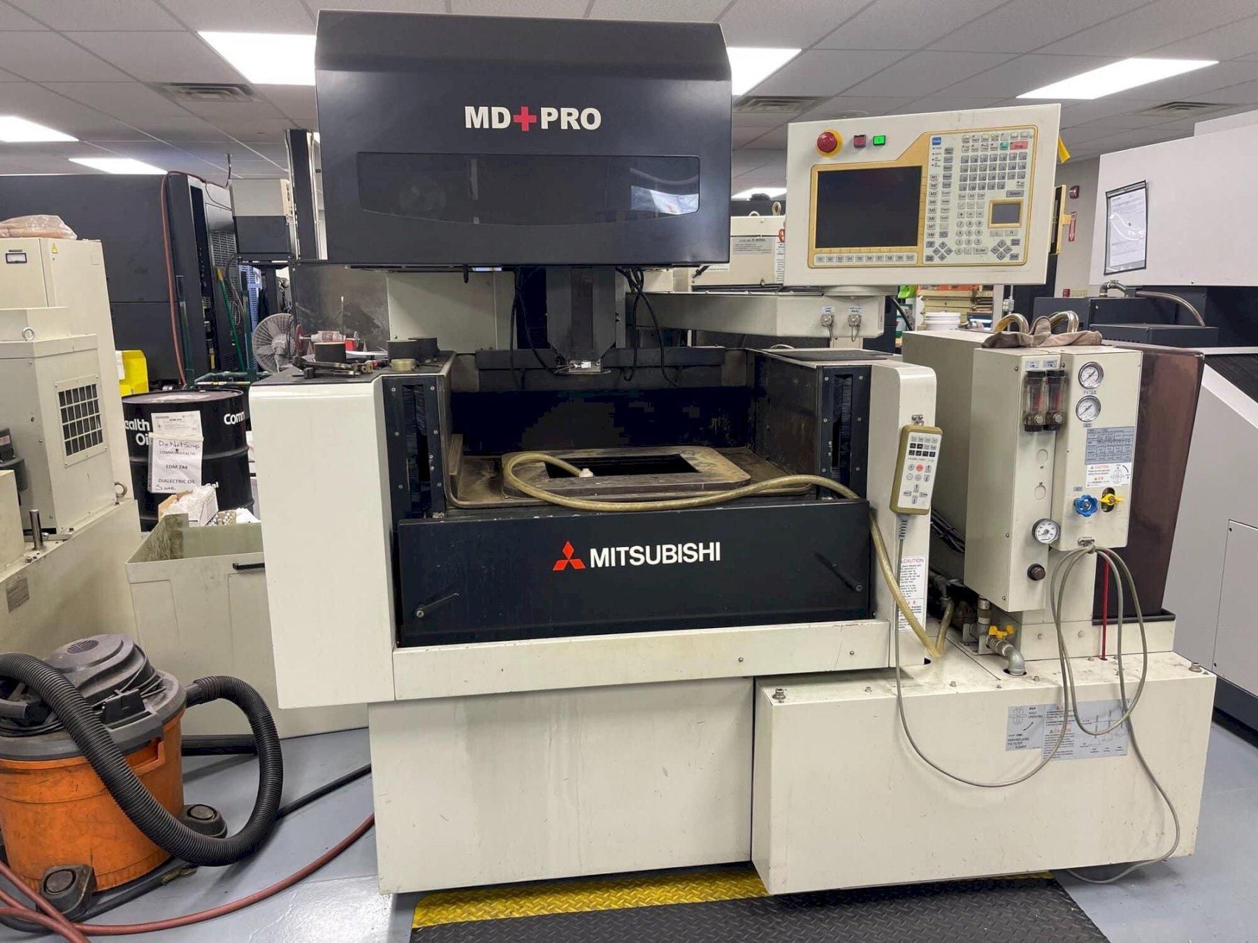 Mitsubishi FA10MD 5-Axis CNC EDM, 2007 – Auto Wire Threading, Chiller, Precision Type 7 Filter, Auto Oiler, Auto Power Recovery, Fast Fill Pump, Hand Pendant Controller, Glass Scale Feedback, 4-Sided Table