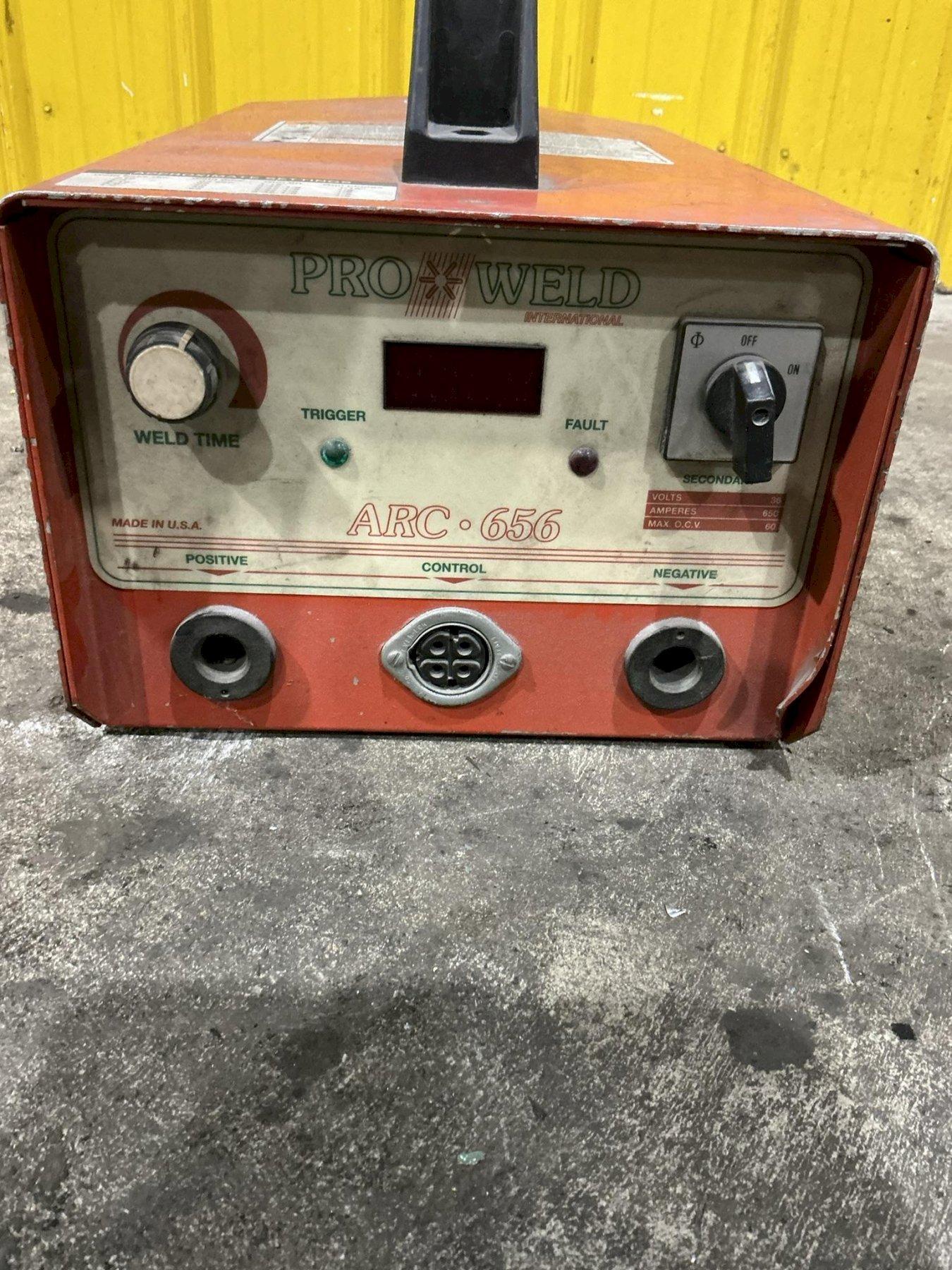 PRO-WELD MODEL ARC-650 STUD WELDER POWER SOURCE: YOBRO #26455