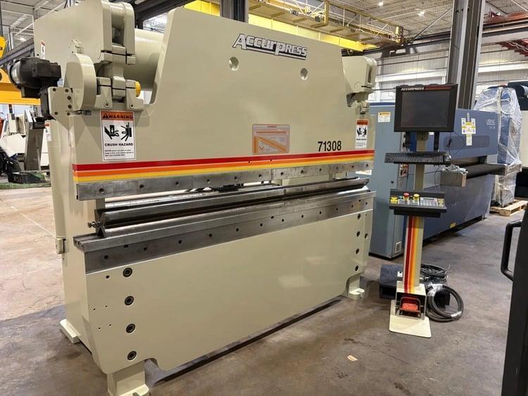 Accurpress 71308 Hydraulic Press Brake (#5628)
