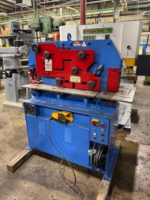1 - PREOWNED KINGSLAND IRONWORKER, MODEL #: 50XA, S/N: 788896