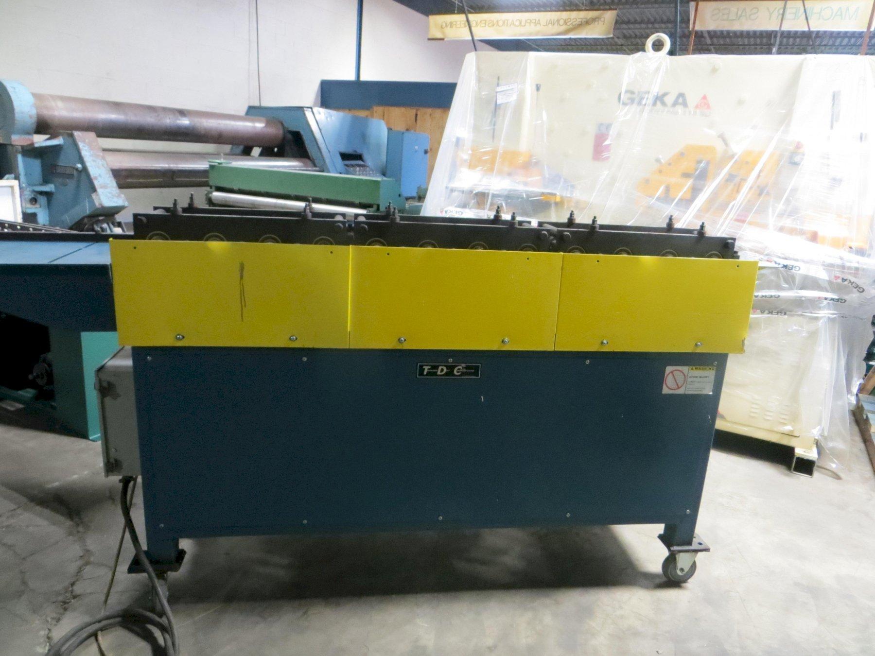 LOCKFORMER TRANSVERSE DUCT (TDC) ROLLFORMING MACHINE MODEL 14-TDC