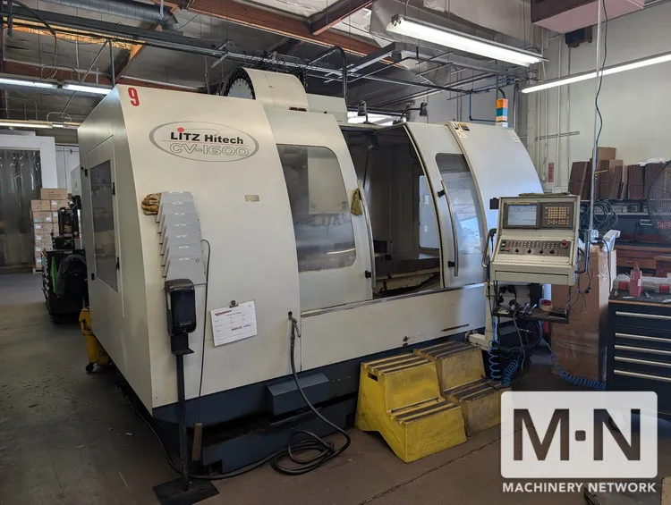 Litz Hitech CV-1600 CNC Vertical Machining Center, 2007