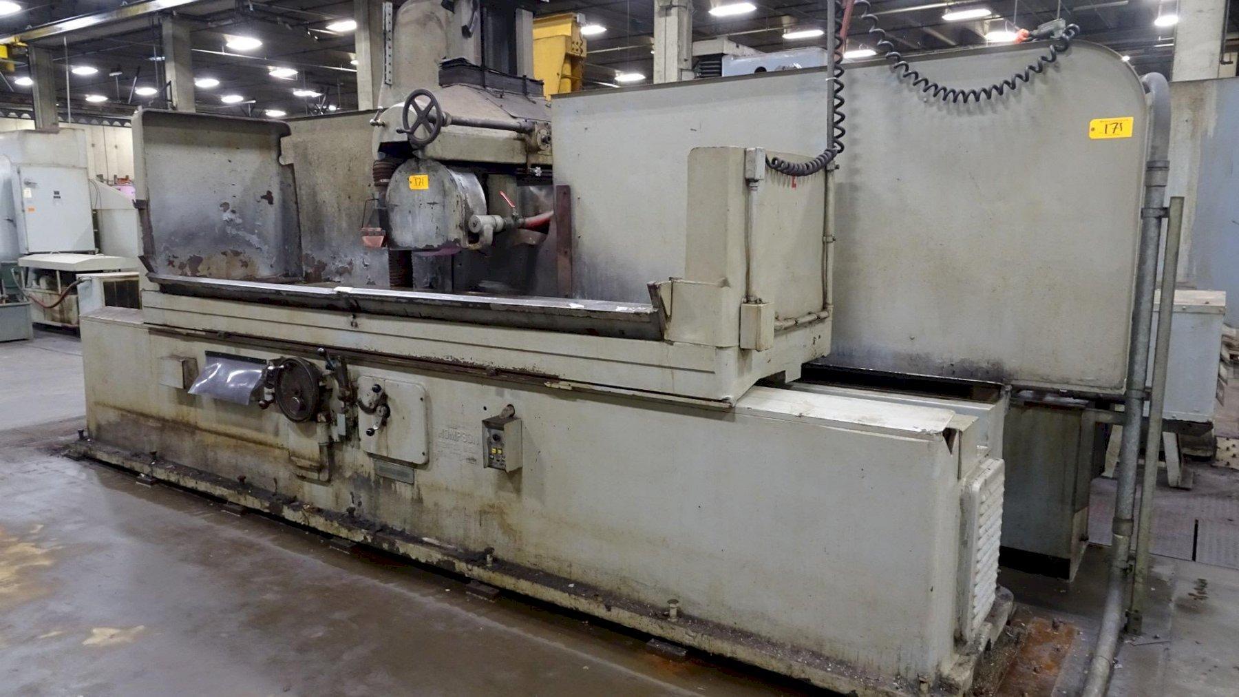 24' X 96' THOMPSON MODEL C HYDRAULIC SURFACE GRINDER: STK 70686
