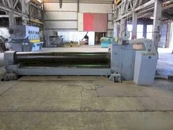 12' X 1-1/8" BERTSCH MODEL #18 INITIAL PINCH PLATE ROLL