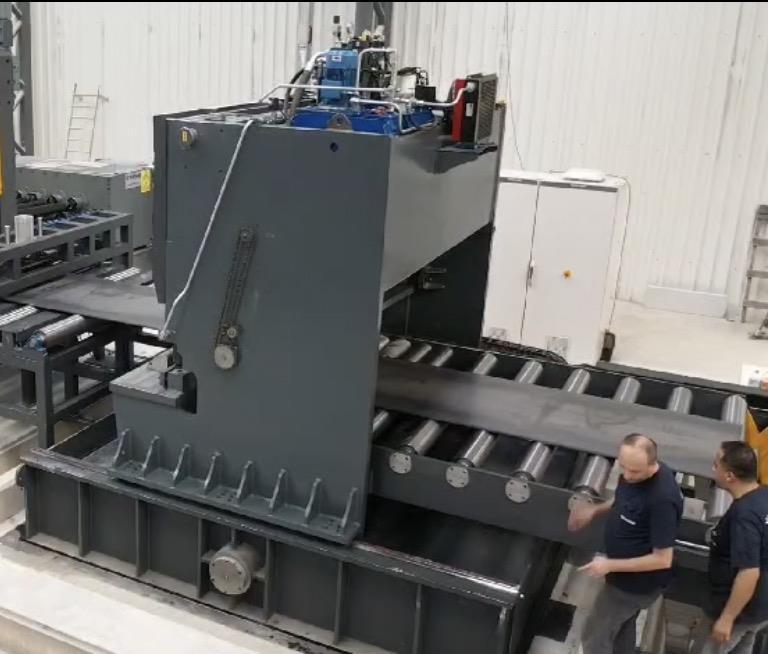 2000mm x 25mm Flying Shear Cut-To-Length Line (New in 2025)