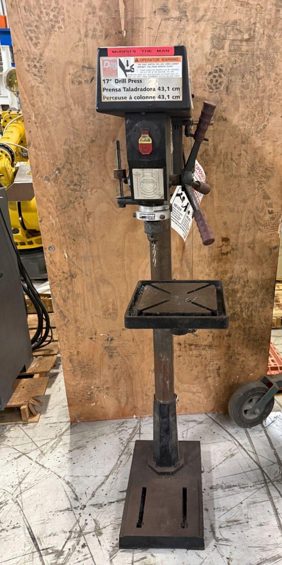 DAYTON 3Z19E 17″ DRILL PRESS USED