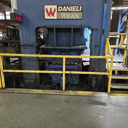 96" x .750" DANIELI-WEAN, CASSETTE LEVELER