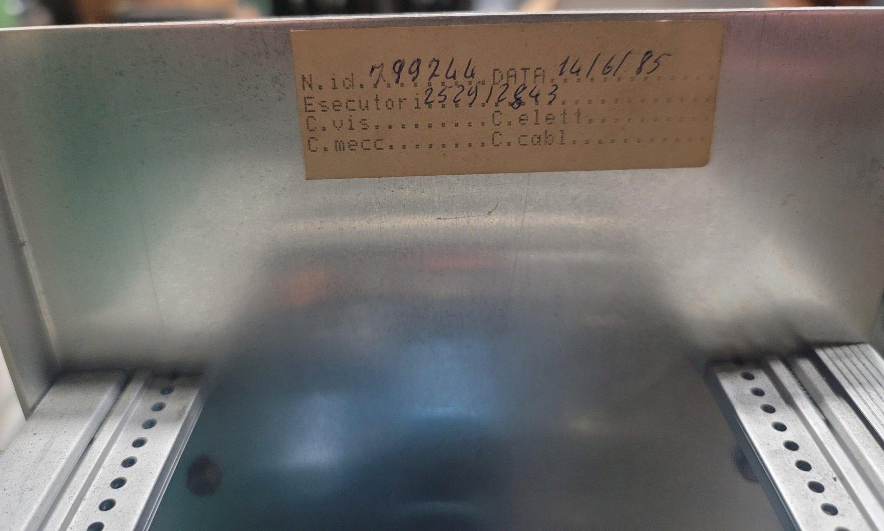 AGIE NR 616011 3 BACK BOARD BAB-01 B WITH TERMINAL SIGNAL BLOCK BOARDS STB-01 A