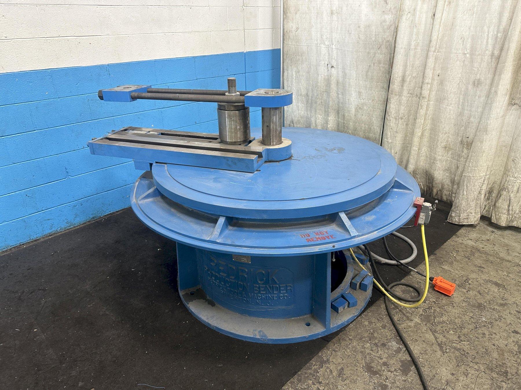 PEDRICK D-10 BENDING MACHINE: STOCK #78089