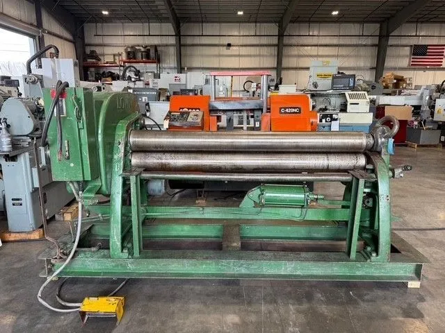 LOWN Model B700 6’ x ¼” Gauge Plate Bending Roll USA #7820