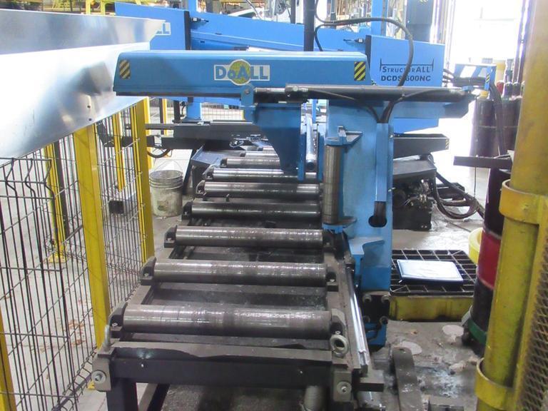 DOALL CNC Programmable Horizontal Bandsaw, Model DCDS-600NC-F