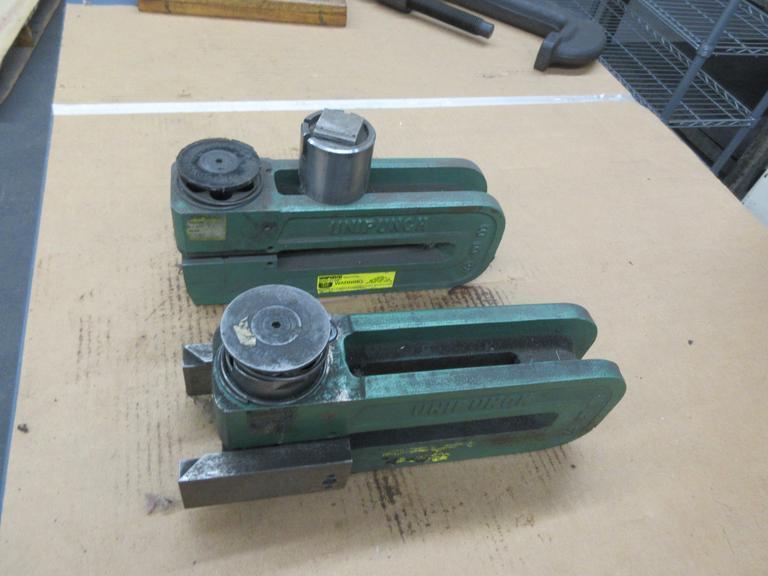 Unipunch 8B3 (2pcs) Punches- Auction Item