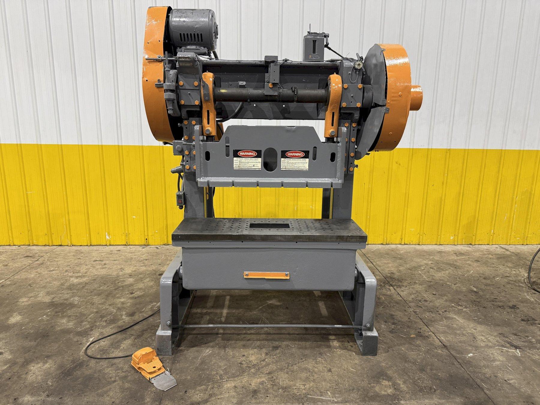 40 TON ROUSSELLE MODEL #4-B O.B.I. PRESS: YOBRO #25849