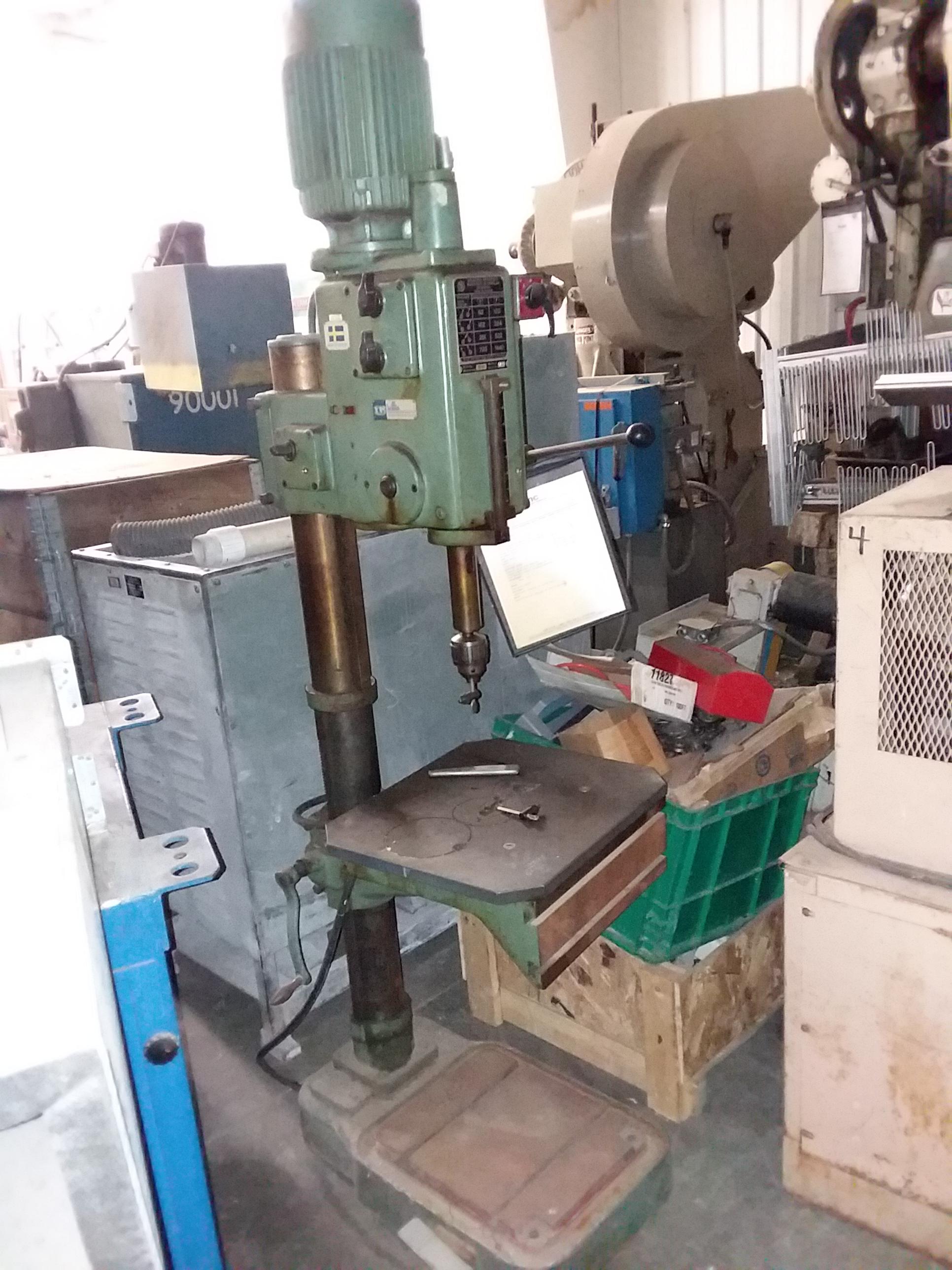 (1) PREOWNED WILLIS SOLBERGA DRILL PRESS, MODEL SE725, SN 5841