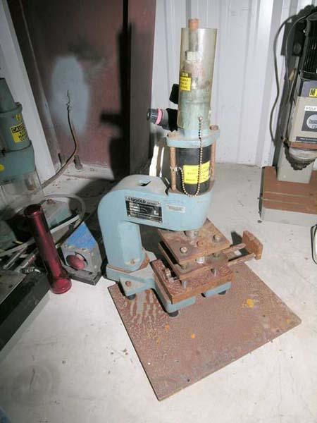BLACK AND WEBSTER / HUGOLD PNEUMATIC PRESS